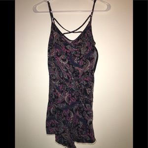 Paisley romper